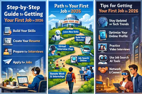 Step-by-Step Guide to Getting Your First Job in 2026